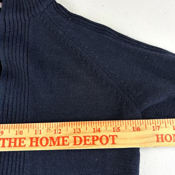 Athleta Olympia Black Long Sleeve Funnel Neck Sweater Dress Med Tall MSRP $138 - Picture 6 of 10